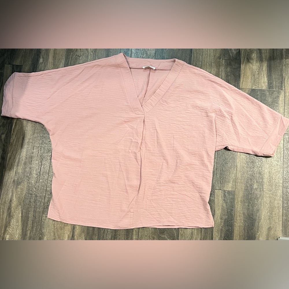 Zenana Crinkle Top Size XL
